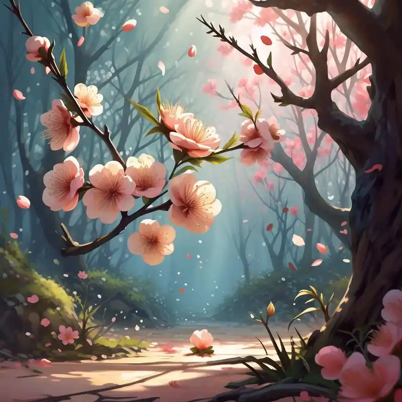 招桃花招财运微信头像🌸|好运连连桃花盛开