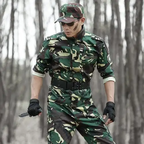 正品中国军装作战服特种兵迷彩服作训服军训服军迷服装套装男春秋