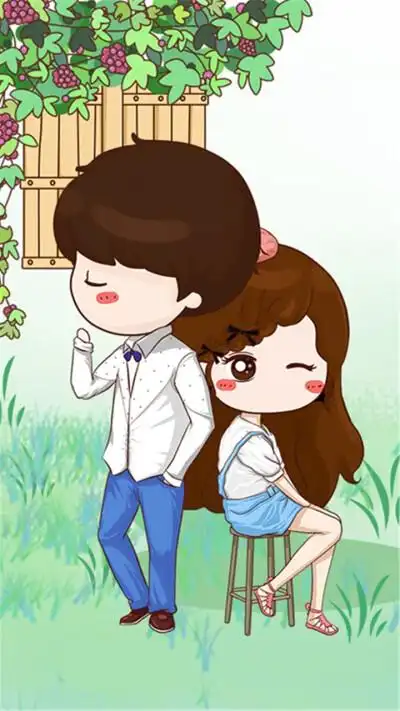 爱情,插画,卡通,壁纸,锁屏