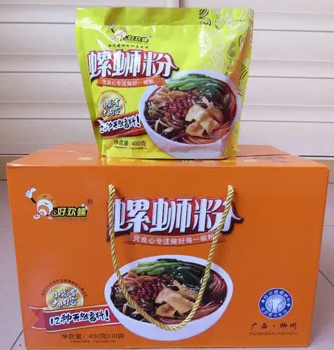 五一特惠!好欢螺螺蛳粉400g*10袋礼盒装螺霸王爽鲜辣卷味螺蛳粉
