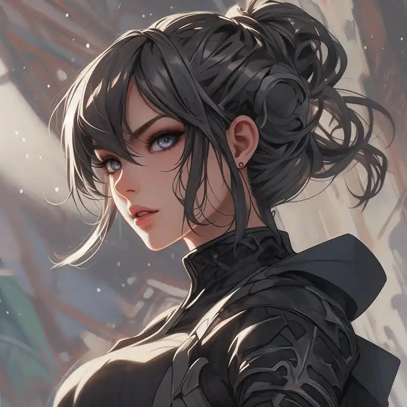 99霸气冷酷的女生头像95