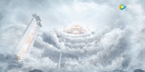 以金银色为主的天宫,随便截一幅南天门夜景,都能直接拿来当壁纸用.