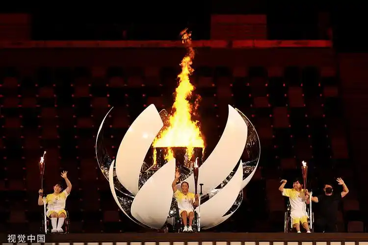 直击东京残奥会开幕式现场