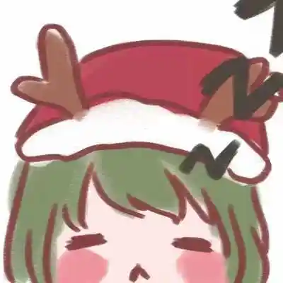 圣诞卡通鹿角恋人可人头像,情侣头像图片-回车桌面