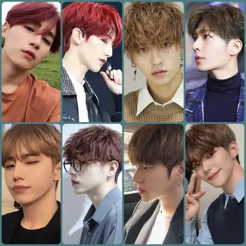 新款染发膏2022流行色男士专用染发剂显白黑茶色蓝黑色染发纯植物