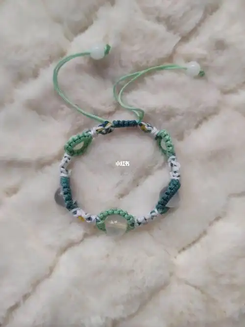 纯手工制作#串珠手链  #手链  #手工编织  #我的手工日常  #少女心