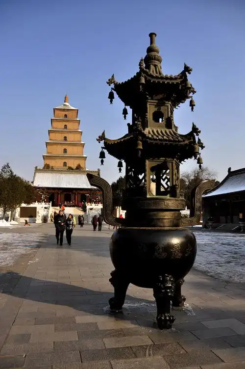 【西安名胜之大雁塔摄影图片】西安大雁塔风光摄影_老色廊摄影博客_太