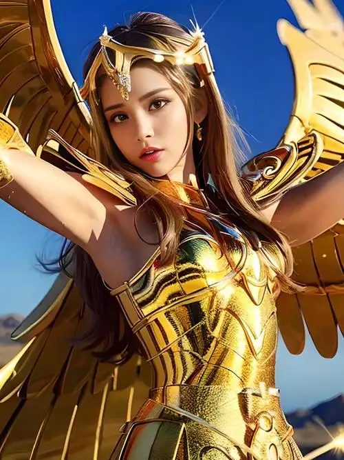 当大艾变成美女,这样的ai女性化射手座黄金圣斗士你还喜欢吗?