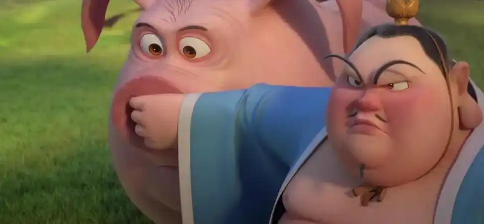 太乙真人的坐骑是一头猪,每天喝着酒骑着猪,日子不要太逍遥.