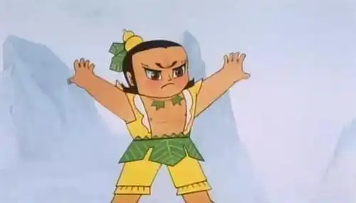 第三种使徒的颜色,是黄色葫芦七兄弟——三娃二娃因人性之恶而