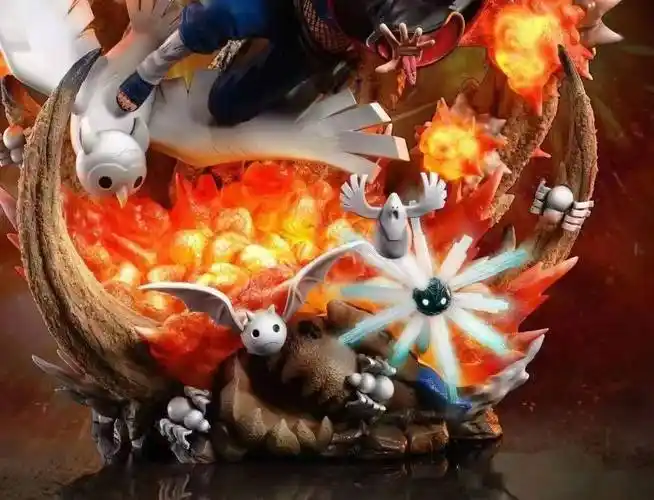 后期c3炸弹附近会修改,蜘蛛,使其不要挡住尾兽头.