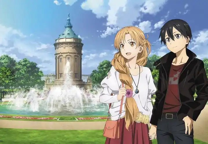 刀剑神域最新海报大集合里面混了个其他角色你能找到吗