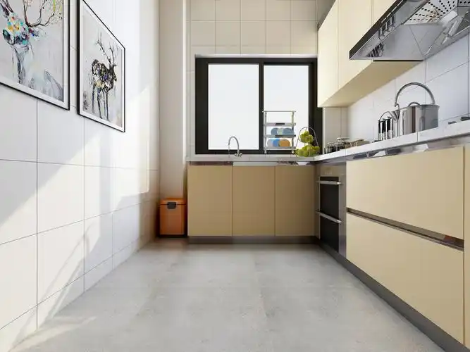 简约空间瓷砖铺贴效果图室内设计图