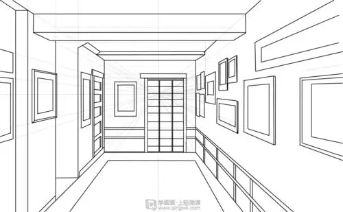 一点透视绘画基础透视训练学号ht19195了尘