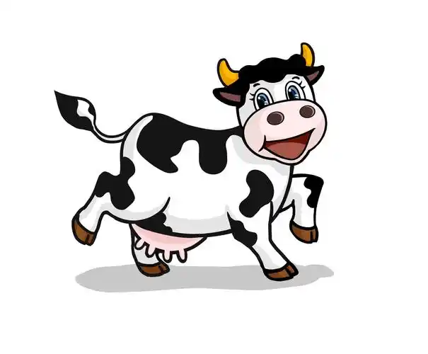 [品牌设计已商用] 小奶牛——形象logo设计,吉祥物设计