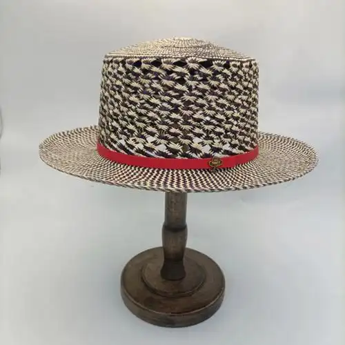 巴拿马草帽镂空设计