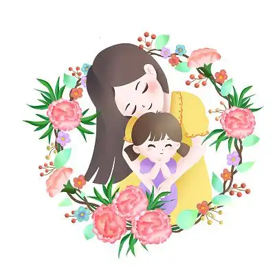 温馨母爱图片