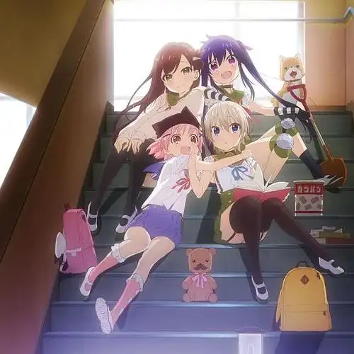 学园孤岛 がっこうぐらし!的海报