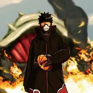 正在喷火的宇智波带土头像
