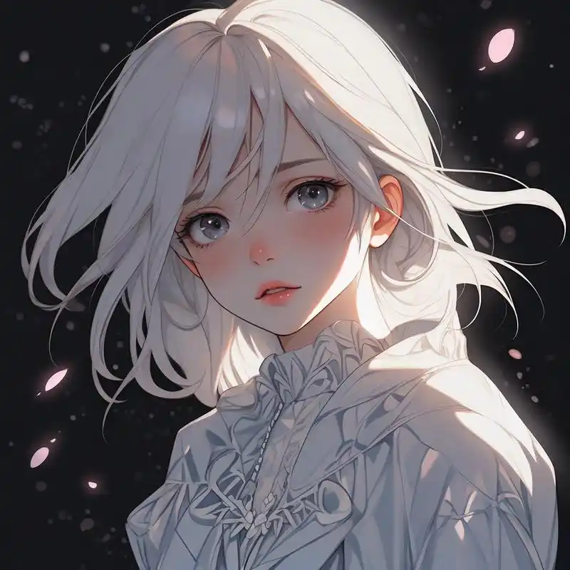 92唯美忧伤女孩漫画头像96