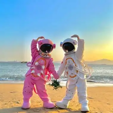 宇航员情侣头像