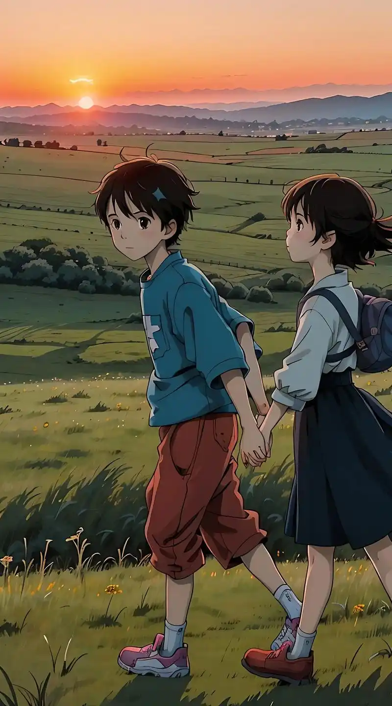 好好生活,慢慢相遇,保持热爱,奔赴山河#图文伙伴计划 #动漫 - 抖音