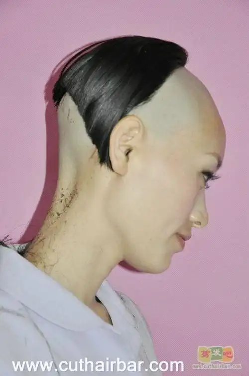 女秘书剃光头-剪发吧89#(30) 光头_中国长发