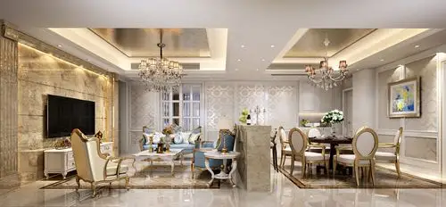 阳光凡尔赛宫欧式风格装修效果图