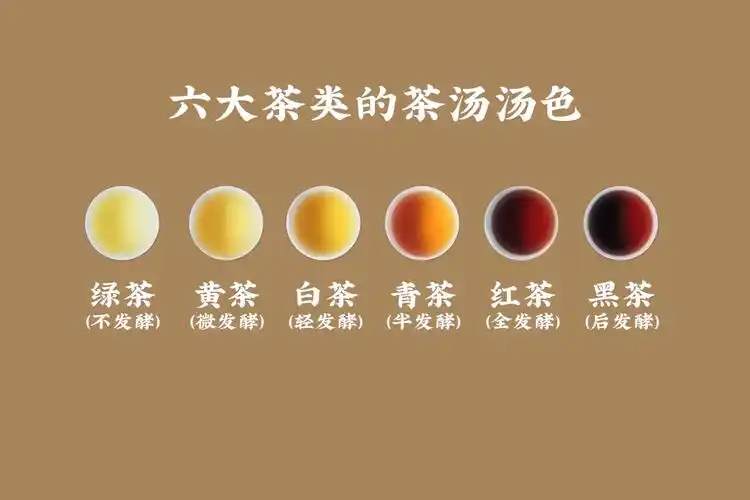茶汤出现不同汤色的原因