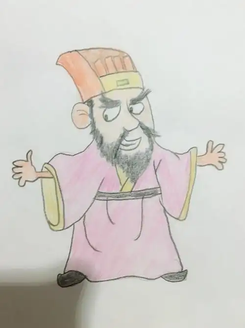 画画彩铅学习(三国人物绘画) - 简书