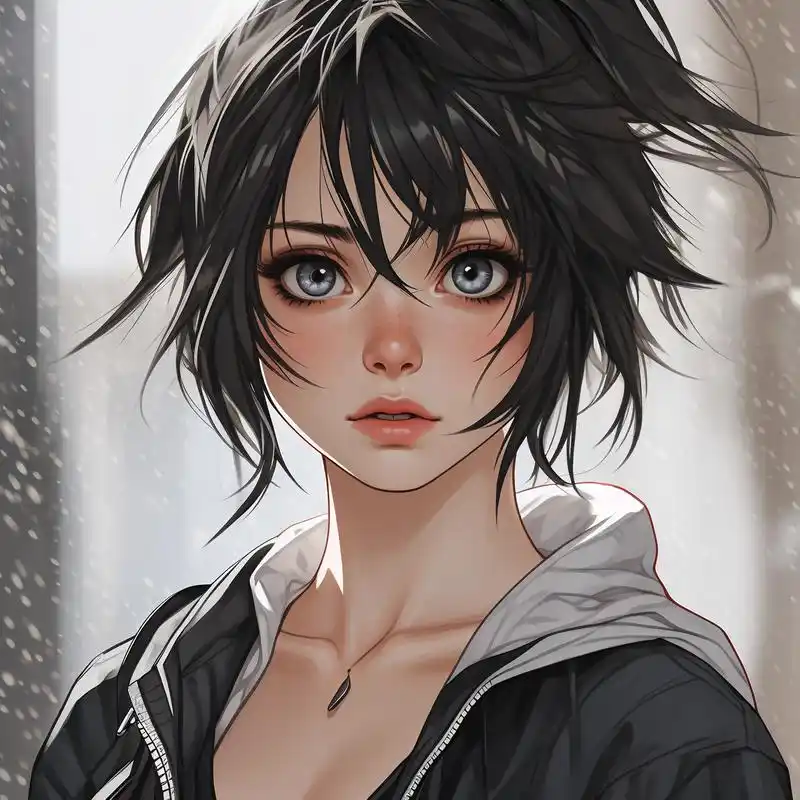 99冷酷帅气女生动漫头像99 女生也可以如此帅气!