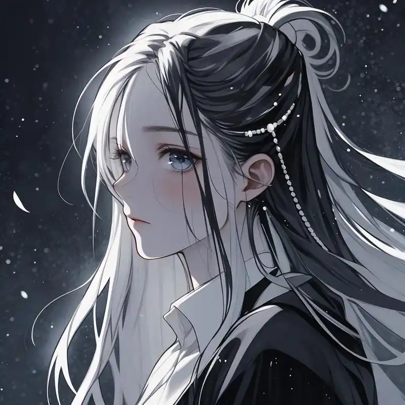 9369♀15动漫女生高冷头像精选96 动漫中的高冷女生,总是带着