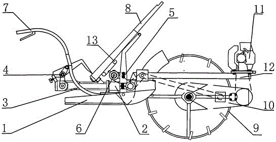 机动两行插秧机的制作方法