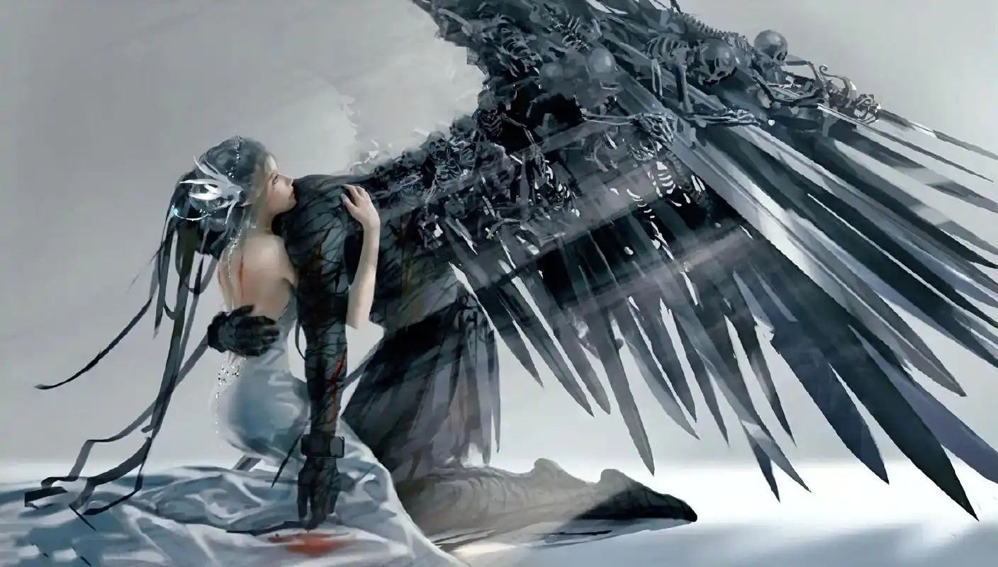 鬼刀公主壁纸 #鬼刀冰公主 - 抖音