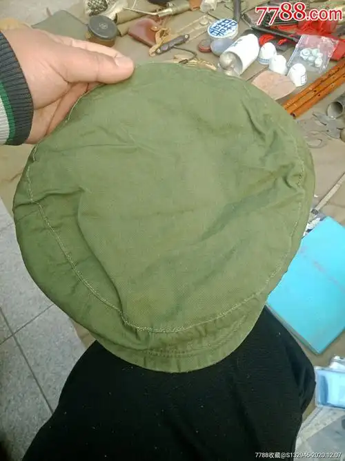 65式牙线版四号军帽1顶