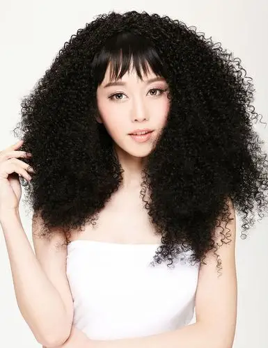 新款 长卷发 爆炸头苛苛蓬松摄影假发