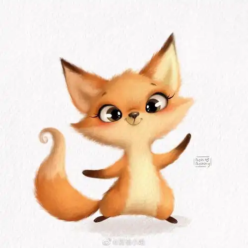 萌趣十足的卡通小动物