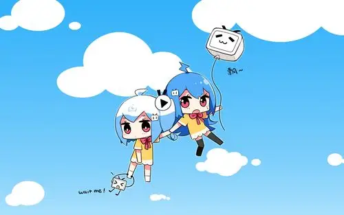 动漫bilibili娘,高清图片,电脑桌面-壁纸族