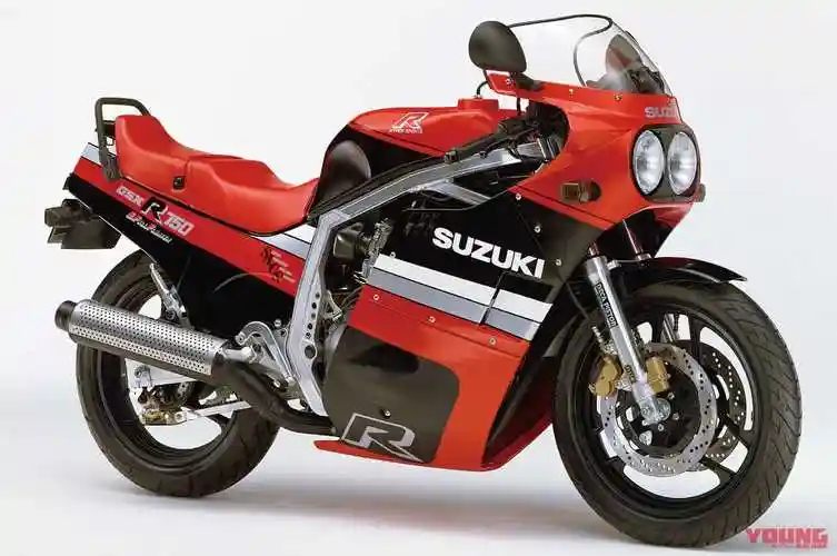 80年代的风华岁月!油冷式仿赛铃木gsx-r750
