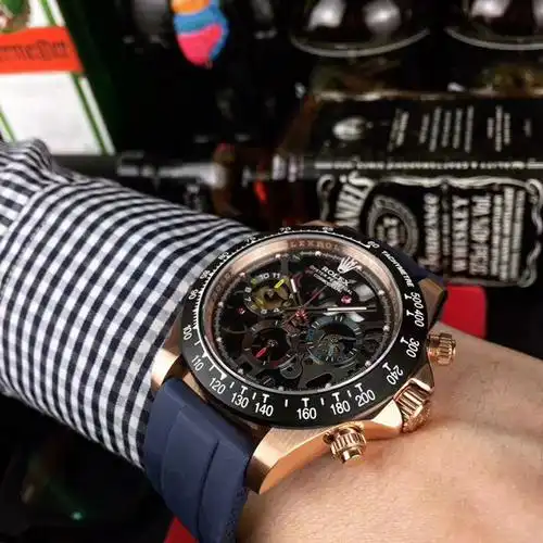 712劳力士.迪通拿系列b32545325960010 橡胶带 机械男表