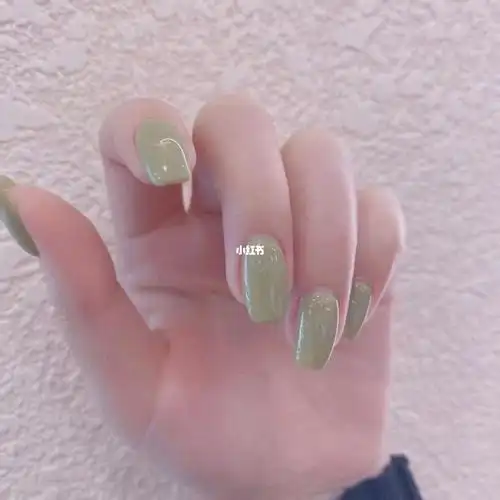 纯色美甲夏天的味道