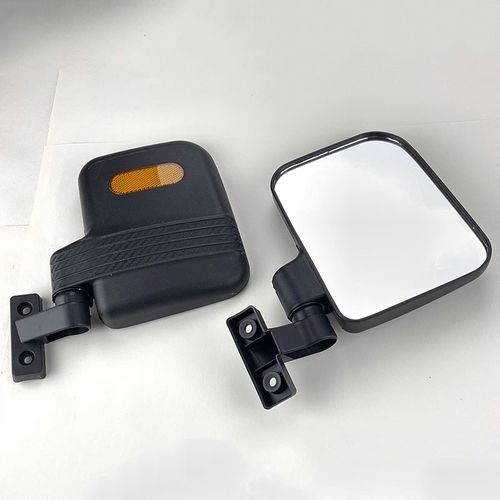 电动三轮车后视镜四轮全封闭载客反光镜老年代步倒车电动车反光镜