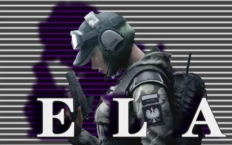 【彩虹六号ela教学】这个小姐姐可以轻松一打五!