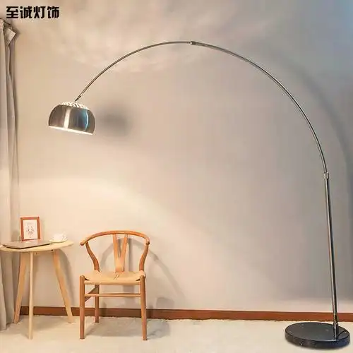 钓鱼灯 落地灯 客厅 现代简约