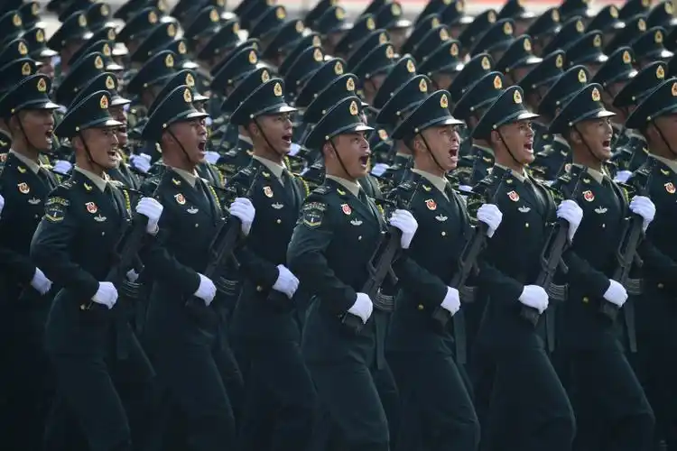 【阅兵视觉】壮哉,阅兵场上的中国军人!(高清无水印组图)