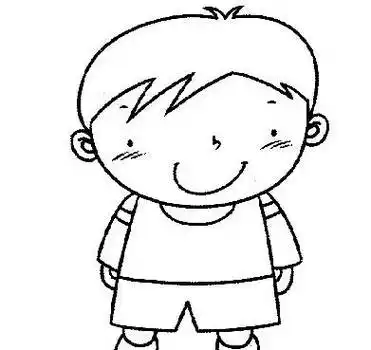 自画像简笔画男生 自画像简笔画男生戴眼镜