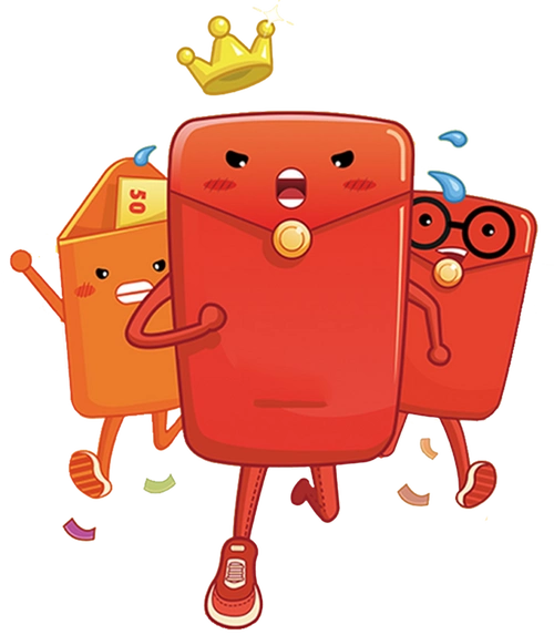 红包搞笑漫画png