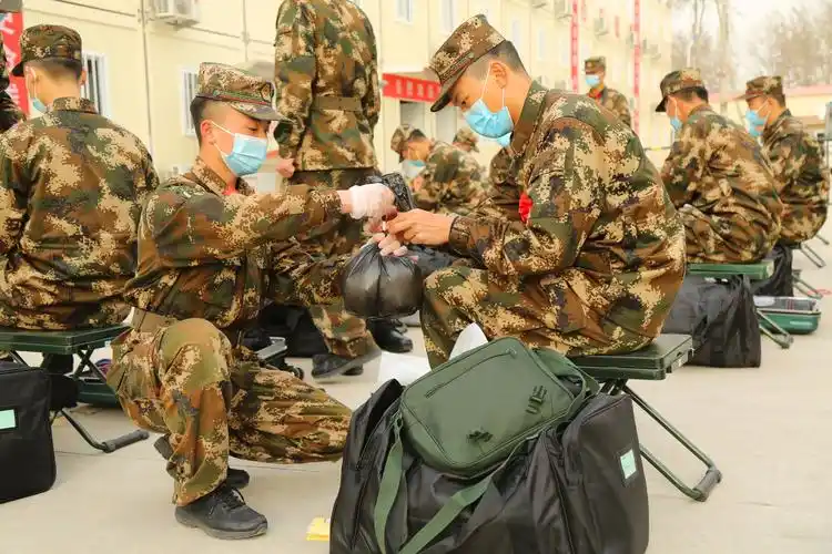 武警北京总队执勤一支队迎来首批春季入伍新兵