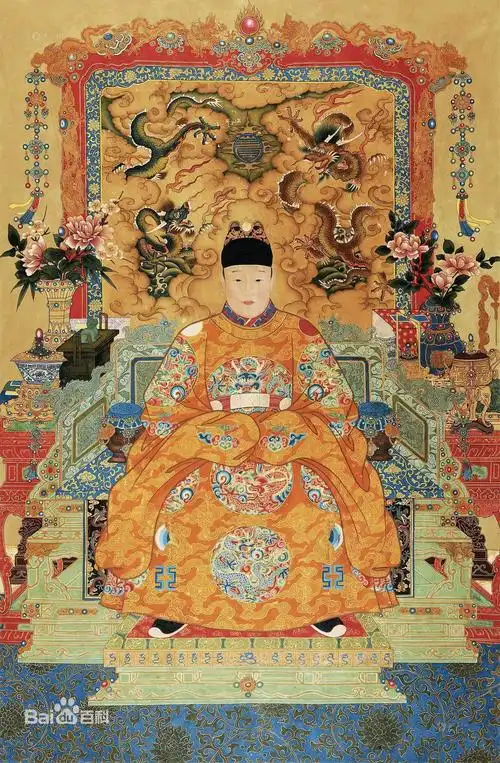 来看看他们的画像把. 朱翊钧是明代历史中在位最久的皇帝.