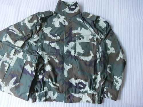 老库存老式夏迷87迷彩服后期网格大花夹克式劳动服工作服真品推荐
